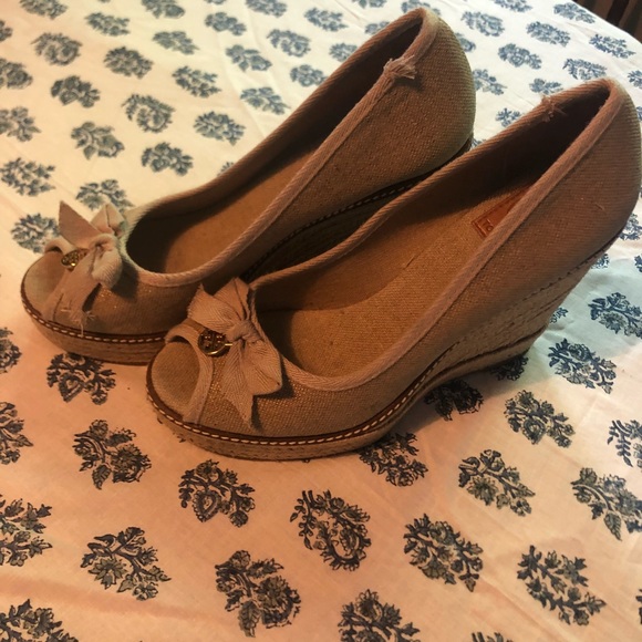 Tory Burch Jackie espadrille wedge, new! - Picture 4 of 7